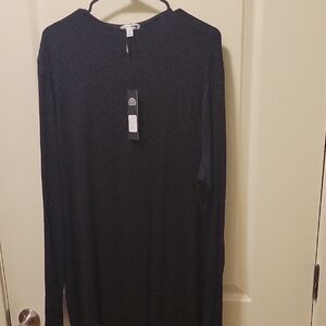 Fashion Nova Black Long Sleeve Dress